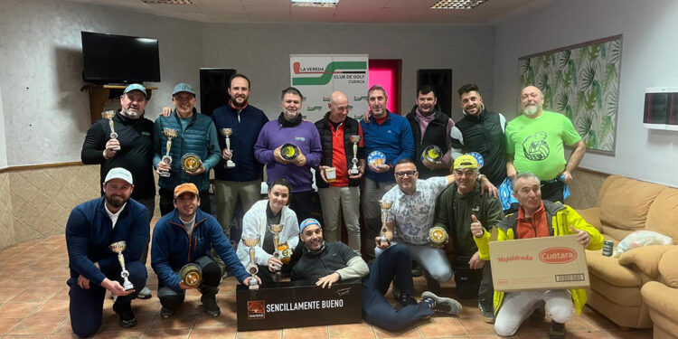 Daniel Vallas conquista el Torneo de Reyes e inaugura la temporada en el Club de Golf La Vereda