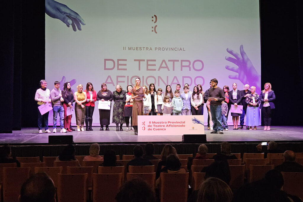 El Auditorio José Luis Perales acogió la gala final de la II Muestra Provincial de Teatro Aficionado impulsado por la Diputación 2 El Auditorio José Luis Perales acogió la gala final de la II Muestra Provincial de Teatro Aficionado impulsado por la Diputación