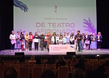 El Auditorio José Luis Perales acogió la gala final de la II Muestra Provincial de Teatro Aficionado impulsado por la Diputación