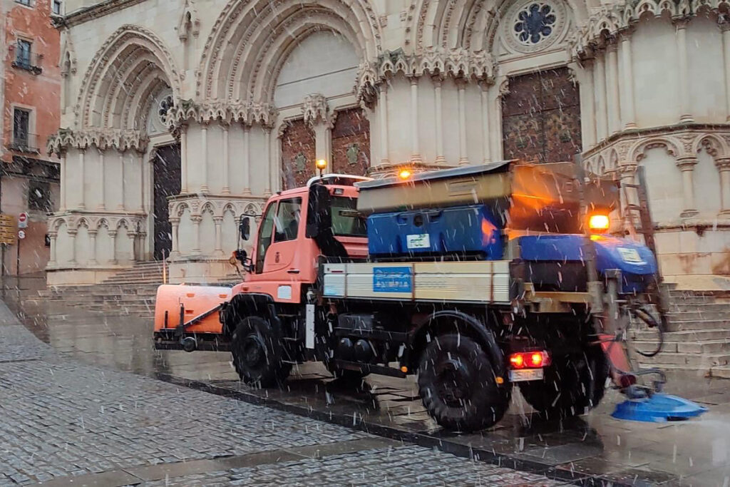 El Ayuntamiento de Cuenca activa el Pemuvi en fase de prealerta desde las 2000 horas de hoy ante el aviso amarillo por previsión de nevadas