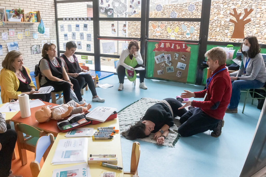 El Ayuntamiento de Guadalajara forma al personal de las Escuelas Infantiles en primeros auxilios y alergias
