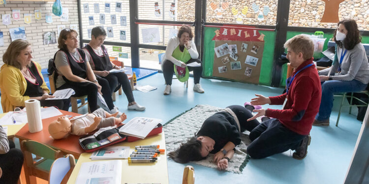 El Ayuntamiento de Guadalajara forma al personal de las Escuelas Infantiles en primeros auxilios y alergias