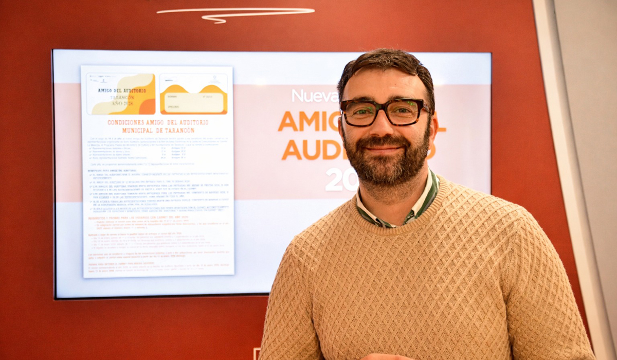 El Ayuntamiento de Tarancón lanza el carné ‘Amigo del Auditorio’ 2026 2 El Ayuntamiento de Tarancón lanza el carné ‘Amigo del Auditorio’ 2026