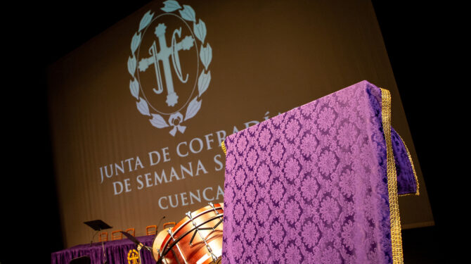 El Cartel de Semana Santa de Cuenca se presentará el 7 de febrero en el Teatro Auditorio