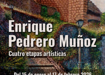 El Centro Cultural Aguirre acoge una exposición de Enrique Pedrero Muñoz con obras de sus cuatro etapas artísticas
