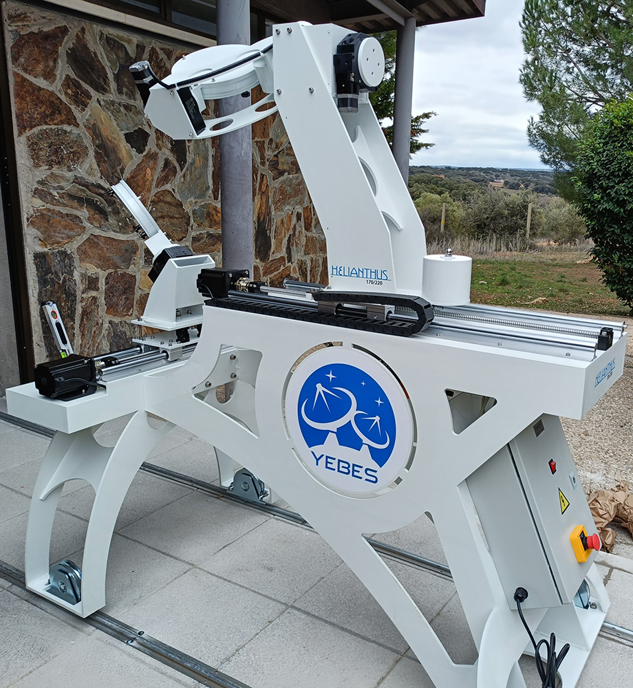 El Observatorio de Yebes estrena un celostato gigante para ver el Sol en tiempo real y alta definición 2 El Observatorio de Yebes estrena un celostato gigante para ver el Sol en tiempo real y alta definición