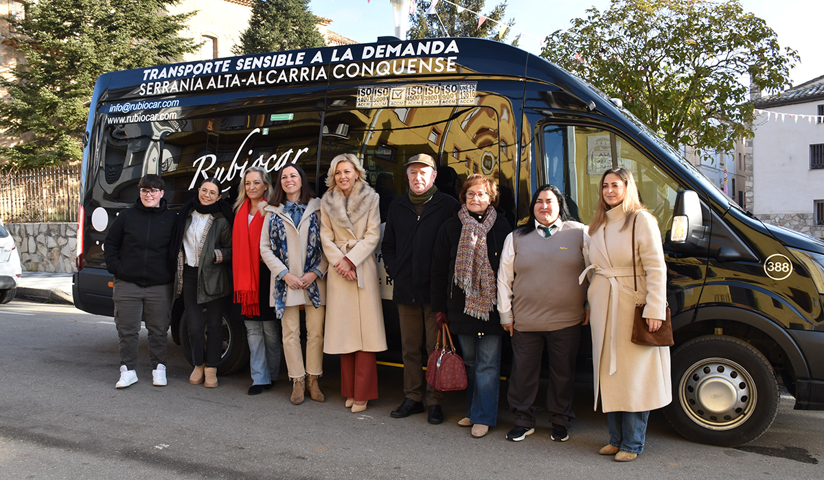 El Transporte a la Demanda de la Serranía Alta y la Alcarria arranca con cuatro primeras expediciones desde Sotos y Cañamares 2 El Transporte a la Demanda de la Serranía Alta y la Alcarria arranca con cuatro primeras expediciones desde Sotos y Cañamares