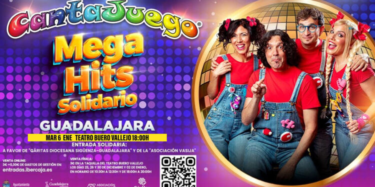 El espectáculo final de la Navidad con Cantajuegos se traslada al Teatro Buero Vallejo por bajada de temperaturas 1 El espectáculo final de la Navidad con Cantajuegos se traslada al Teatro Buero Vallejo por bajada de temperaturas