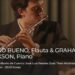 El joven flautista conquense Diego Bueno repasa junto al pianista Graham Jackson las grandes obras de los siglos XIX y XX