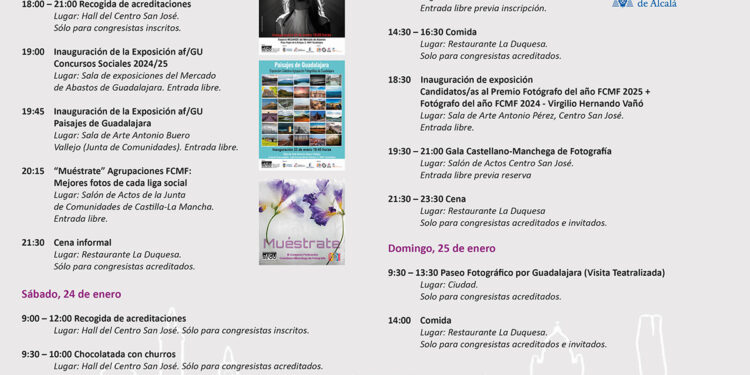 Guadalajara se convierte en la capital regional de la fotografía con el III Congreso de la FCMF