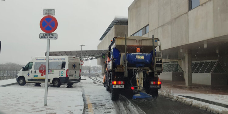 Guadalajara y Cuenca, las provincias más afectadas por el temporal de nieve con 58 incidencias en solo dos horas