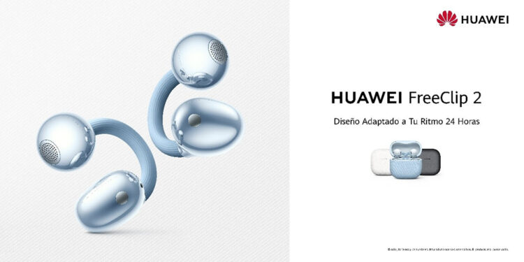 Huawei consolida su liderazgo en auriculares open – ear con la llegada de los FreeClip 2
