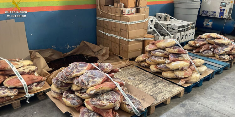 La Guardia Civil desarticula en Guadalajara un violento grupo criminal dedicado al robo de camiones en la A-2 y zona centro