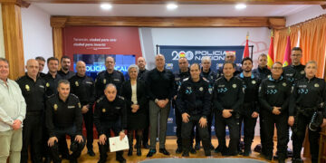 La subdelegada del Gobierno clausura la Jornada de Formación de la Policía Nacional en el Ayuntamiento de Tarancón