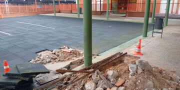 Las aulas de Infantil del CEIP San Fernando de Cuenca siguen sin poder volver a la normalidad por la falta de actuación del Ayuntamiento