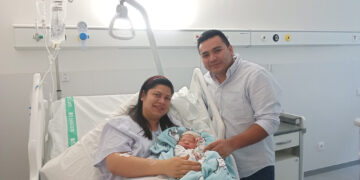 Lissandro Gabriel Hernández Ruiz y Lucía, los primeros bebés nacidos en Cuenca y Guadalajara en 2026