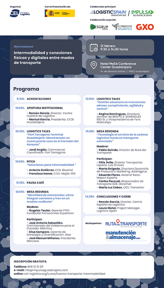 Logistics Spain y el CEL organizan una jornada sobre intermodalidad 2 Logistics Spain y el CEL organizan una jornada sobre intermodalidad
