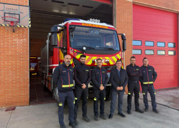 Los bomberos de los parques de la Diputación de Cuenca realizaron 738 salidas el pasado año, veinte menos que en 2024