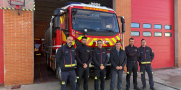 Los bomberos de los parques de la Diputación de Cuenca realizaron 738 salidas el pasado año, veinte menos que en 2024