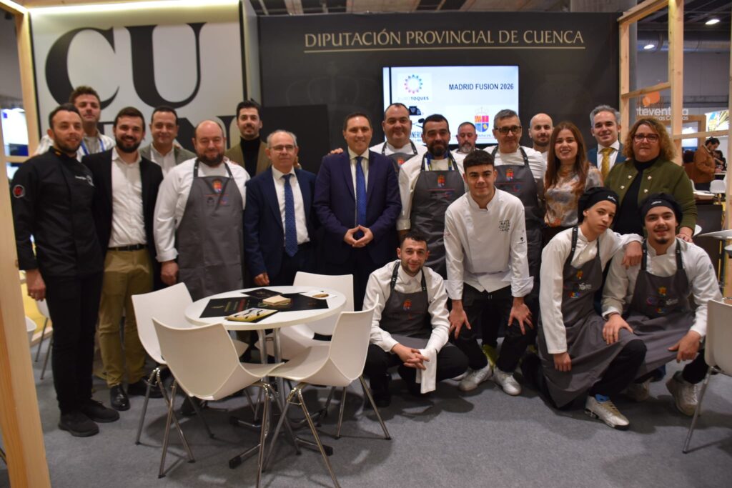Martínez Chana destaca la unión entre vanguardia y tradición en la cocina conquense como seña de identidad en Madrid Fusión 2 Martínez Chana destaca la unión entre vanguardia y tradición en la cocina conquense como seña de identidad en Madrid Fusión