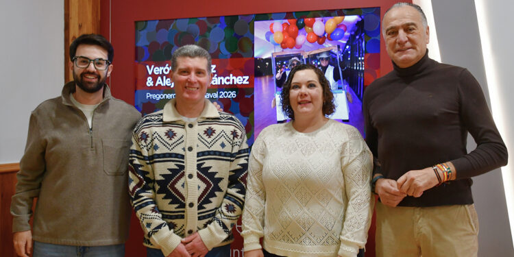 Verónica Sáez y Alejandro Sánchez, pregoneros del Carnaval 2026 de Tarancón