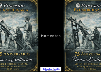 Cuenca. Vídeo 4K. Momentos de la Procesión Extraordinaria del 75 Aniversario de La Exaltación