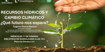 Conferencia sobre recursos hídricos y cambio climático en la Biblioteca de Guadalajara
