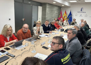 El Júcar baja en Cuenca pero sigue en nivel naranja prevén repuntes el sábado por nuevas lluvias