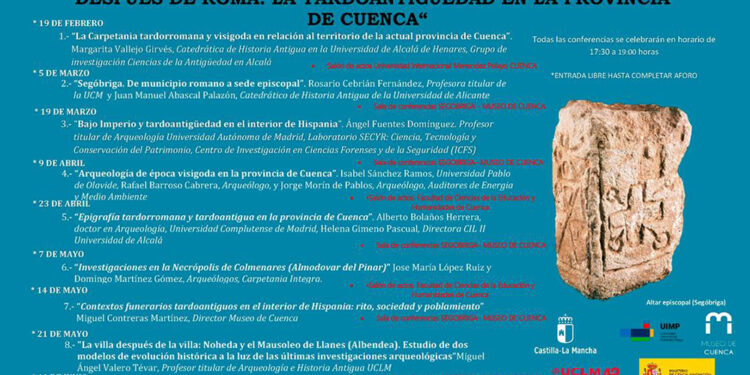 El Museo de Cuenca organiza un ciclo de conferencias sobre la Tardoantigüedad en la provincia