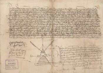 El documento del mes del Archivo Histórico de Cuenca trata sobre la licencia para fundar el monasterio de la Concepción Francisca de Cuenca