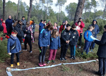 El paraje de Las Reíllas acoge la primera prueba del XVIII Circuito de Orientación Diputación de Cuenca