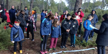 El paraje de Las Reíllas acoge la primera prueba del XVIII Circuito de Orientación Diputación de Cuenca