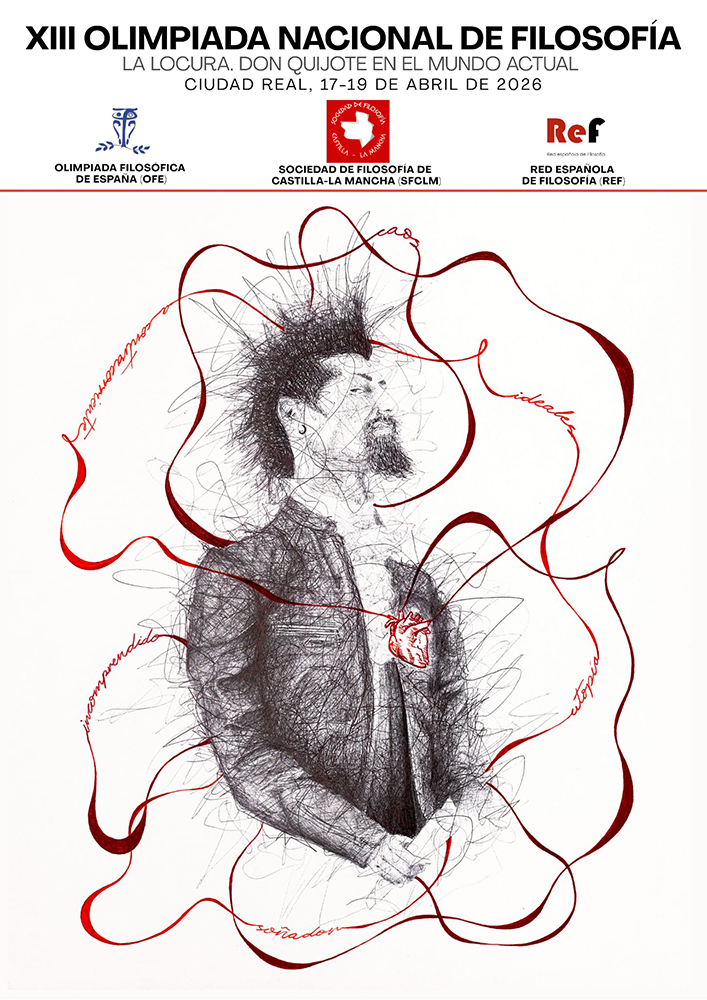 El talento de Mota del Cuervo pone cara a la filosofía en España un Quijote moderno ilustrará la Olimpiada Nacional en Ciudad Real 2 El talento de Mota del Cuervo pone cara a la filosofía en España un Quijote moderno ilustrará la Olimpiada Nacional en Ciudad Real