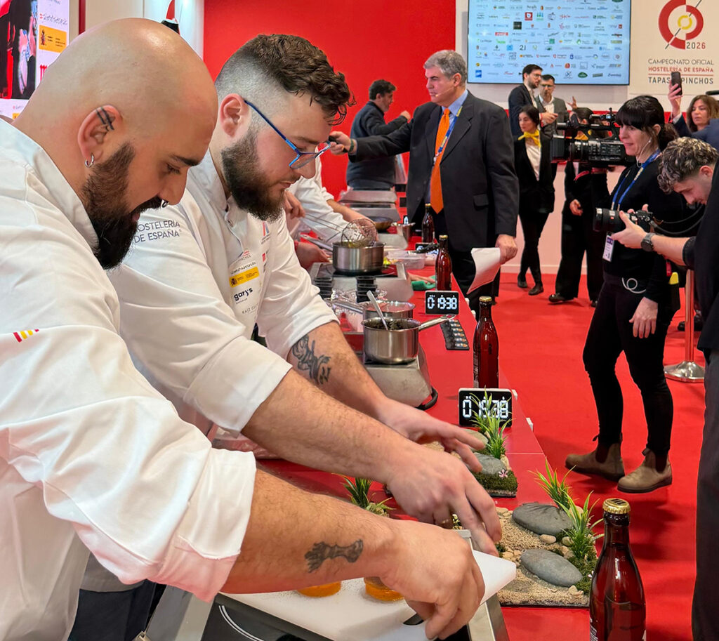 Enki López ha representado el buen hacer conquense en el Campeonato de Hostelería de España de Tapas y Pinchos