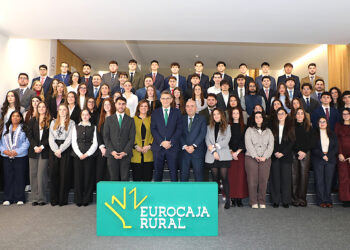 Eurocaja Rural incorpora a 104 nuevos estudiantes universitarios para realizar prácticas en la Entidad