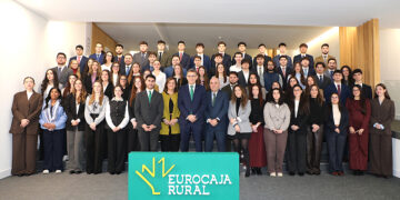 Eurocaja Rural incorpora a 104 nuevos estudiantes universitarios para realizar prácticas en la Entidad
