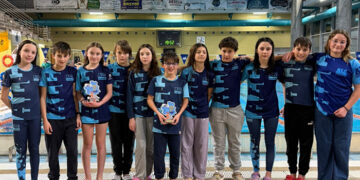 Éxito de la natación de Guadalajara en el Campeonato de Natación de Castilla-La Mancha Alevín y Benjamín de Invierno 2026