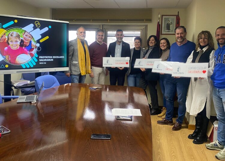 Cuatro centros educativos de Guadalajara se incorporan a la red de Centros Docentes Saludables que impulsa la Junta