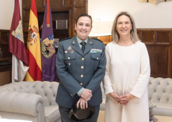 Guarinos da la bienvenida a la nueva jefa de la Comandancia de la Guardia Civil