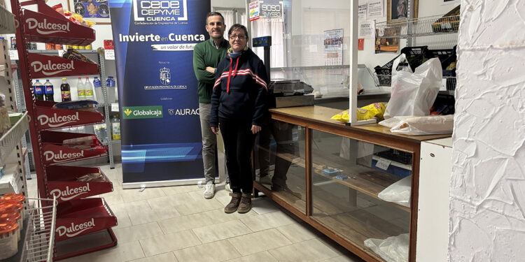 Invierte en Cuenca colabora con la apertura de una tienda de ultramarinos en Santa María del Campo Rus