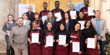 La Diputación de Guadalajara clausura en Brihuega el curso ´Actividades básicas de hostelería´ con 11 personas formadas