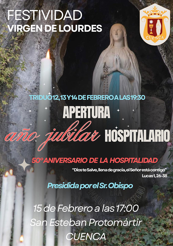 La Hospitalidad Diocesana de Ntra. Sra. de Lourdes celebra su 50ª Aniversario Fundacional con un Año Jubilar y un completo programa de actividades 2 La Hospitalidad Diocesana de Ntra. Sra. de Lourdes celebra su 50ª Aniversario Fundacional con un Año Jubilar y un completo programa de actividades