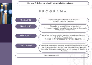 La Junta de Cofradías celebra este viernes la II Jornada de Convivencia y Formación para Hermandades de la Semana Santa de Cuenca