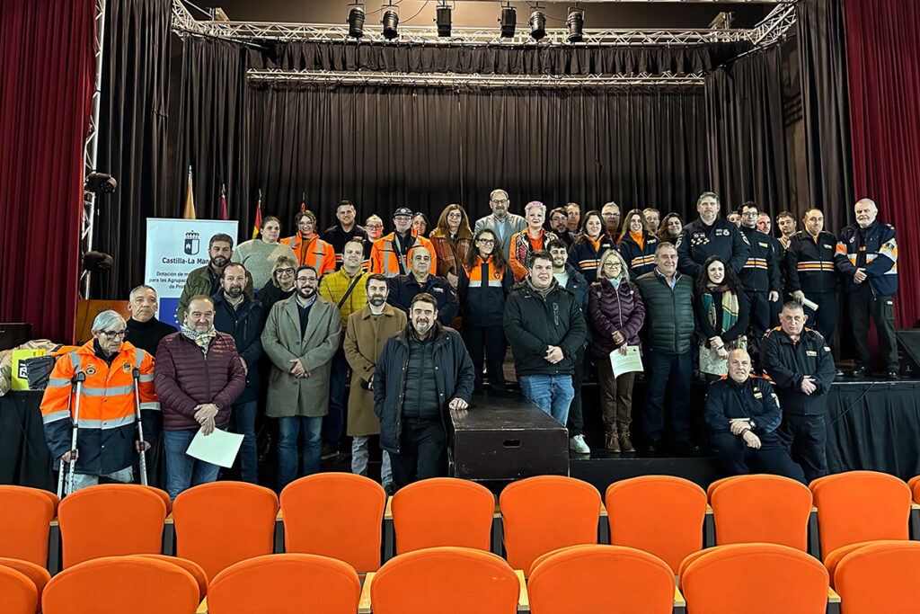 La Junta distribuye nuevo material para agrupaciones de Protección Civil en 29 municipios de la provincia de Guadalajara