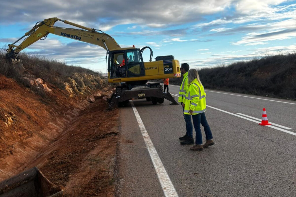 La Junta refuerza la seguridad vial con actuaciones en carreteras de La Mancha y La Manchuela por valor de 202.000 euros