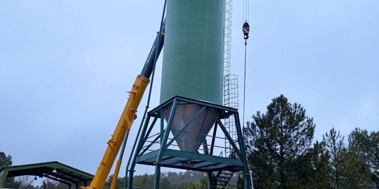 La Junta refuerza la vialidad invernal en Cuenca con un nuevo silo de fundentes en la CM-220 1 La Junta refuerza la vialidad invernal en Cuenca con un nuevo silo de fundentes en la CM-220