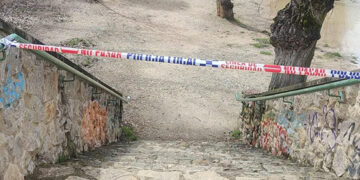 La Policía Local precinta los parques de Cuenca por la alerta de fuertes vientos y recomienda evitar zonas arboladas