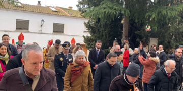 La subdelegada del Gobierno en Cuenca visita Almonacid del Marquesado con motivo de su fiesta grande, La Endiablada