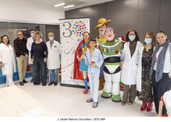 Pediatría del Hospital de Guadalajara se llena de sonrisas por el Día Internacional del Cáncer Infantil