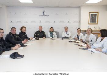 Policía Nacional y SESCAM refuerzan su colaboración en Guadalajara para agilizar la atención en casos de urgencia